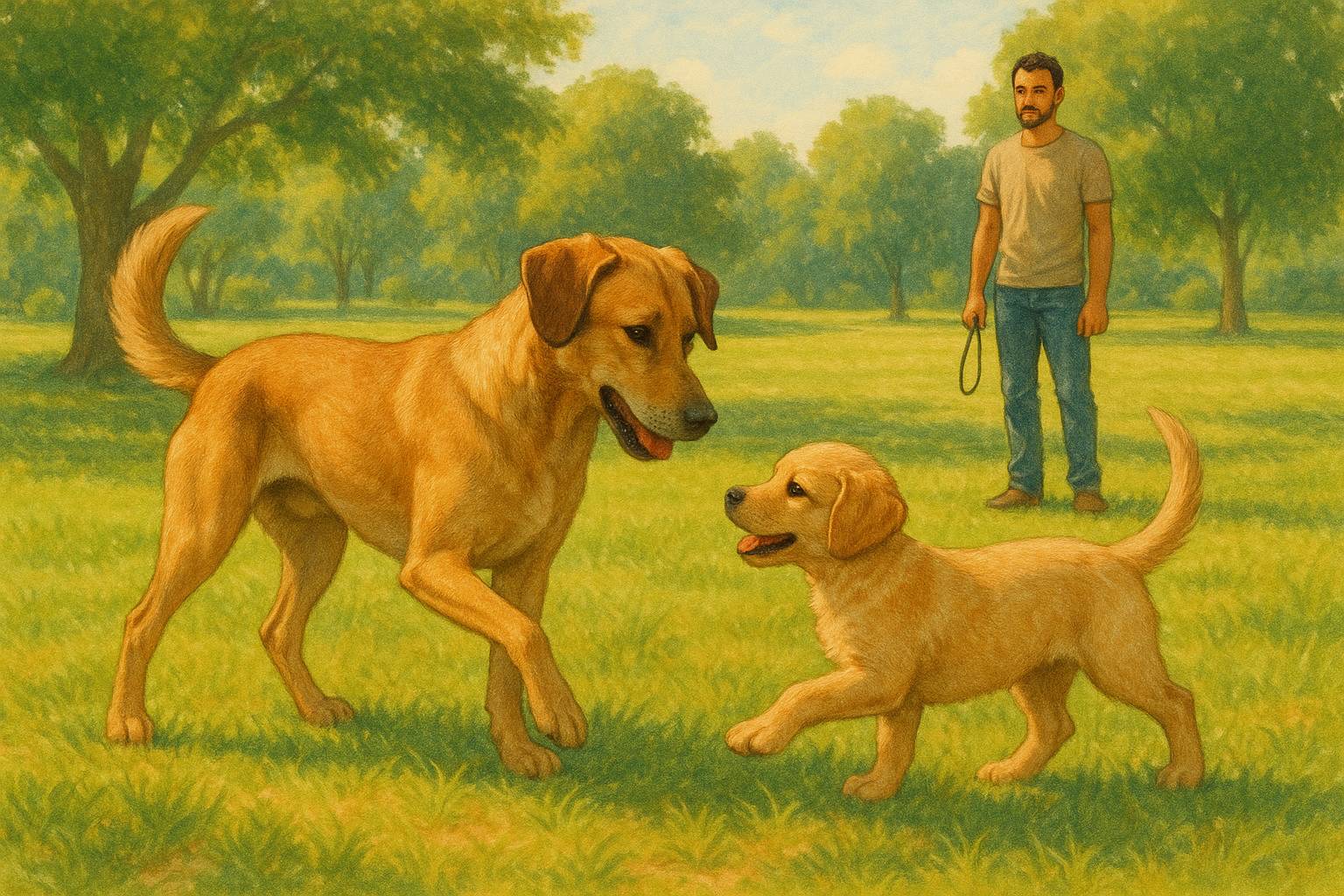 Cómo socializar un cachorro con otros perros paso a paso