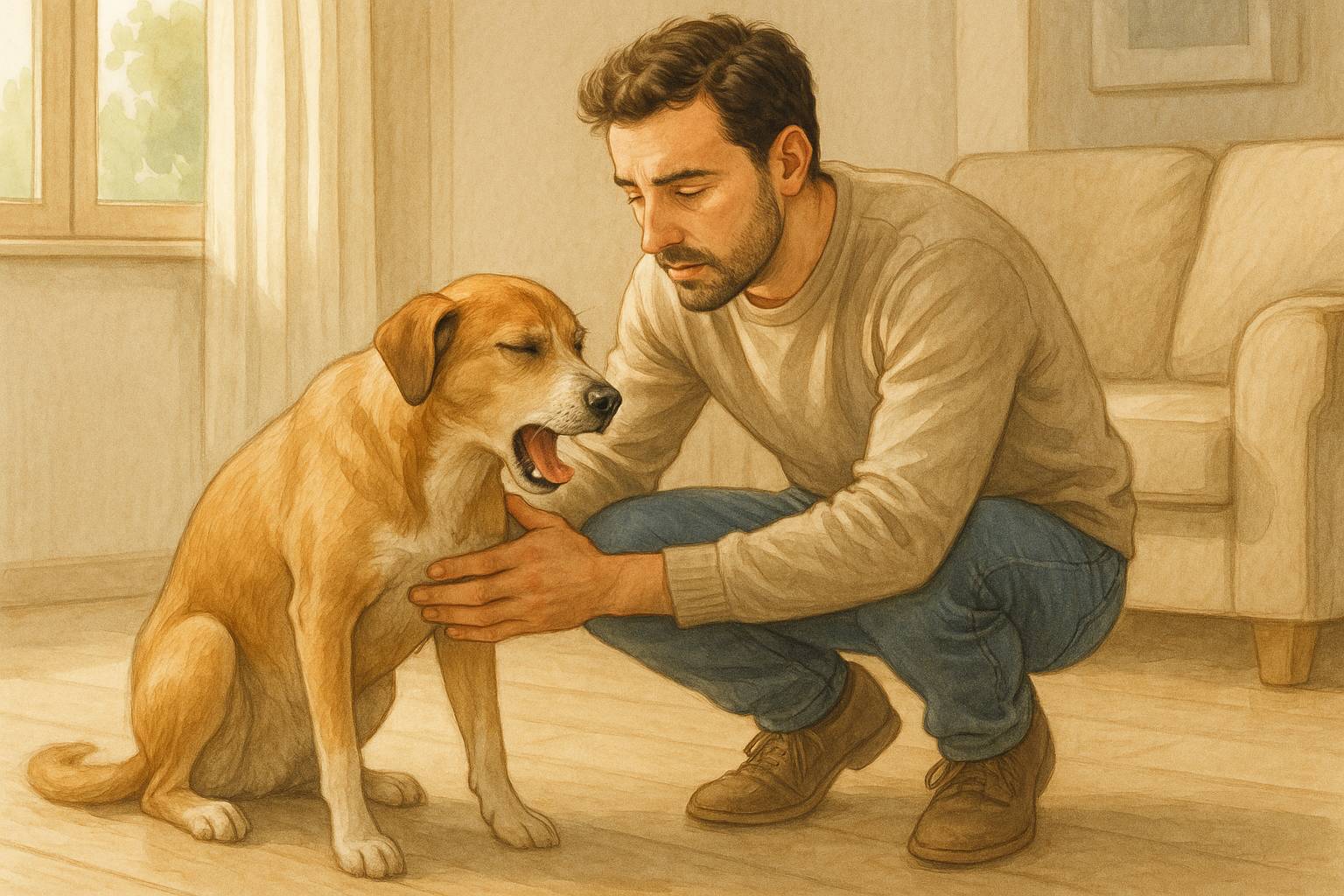 Primeros auxilios si tu perro se atraganta