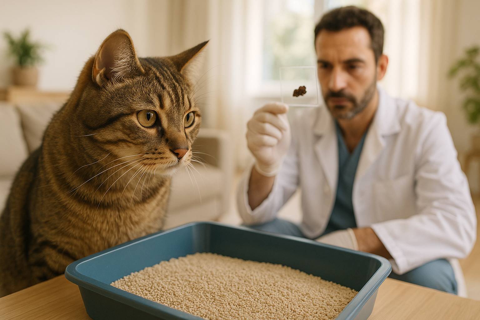 Síntomas de parásitos internos en gatos y qué observar